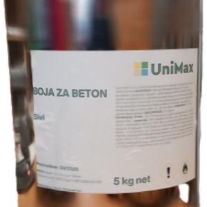 UNIMAX-Boja za Beton Siva 5kg