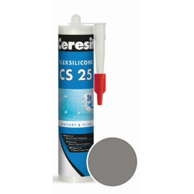 CERESIT CS 25 SANITARNI SILIKON ANTRACIT 280ML