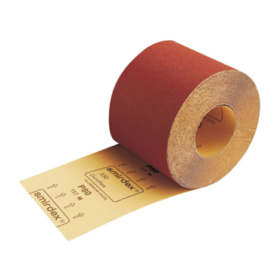 SMIRDEX BRUSNI PAPIR CRVENI 12CM P80 1M